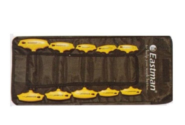 9PCS T-HANDLE HEX ALLEN KEYS - LONG PATTERN -CRV (KIT-2409)