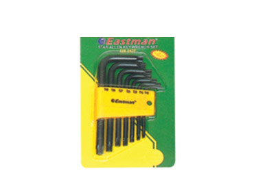 7PCS STAR ALLEN KEY SET - SHORT PATTERN - CRV (EAK-2407)