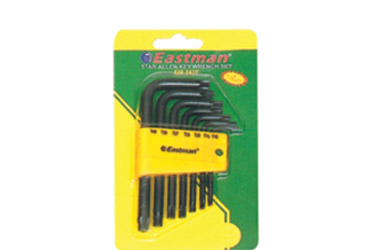 7PCS TEMPER STAR ALLEN KEY SE - SHORT PATTERN - CRV (EAK-2407H)