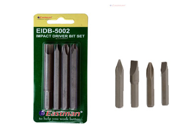 IMPACT DRIVER BIT SET 80MM (EID-5002)
