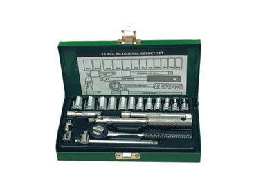 1/4 DRIVE SOCKET SET - CRV (E-2226)
