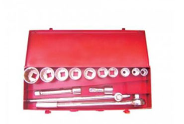 3/4 DRIVE SOCKET SET - BI HEX - CRV (E-2222E)