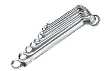 HEXAGONAL RING SPANNERS - DEEP OFFSET - CRV
