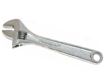 PIPE WRENCHES - BLACK NICKLE CHROME PLATED (E-2052)